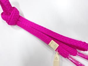未使用品　正絹　手組帯締め